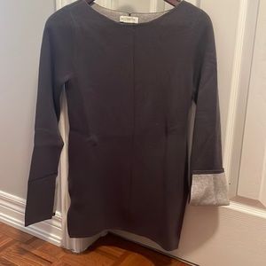 Long Double Faced Sweater